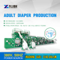 Small scale manual diaper packaging machine diaper machine mini diaper making machinery